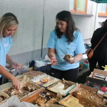 Bawili się na festynie parafialnym