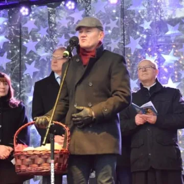 Miejska Wigilia na placu 3 Maja w Radomsku