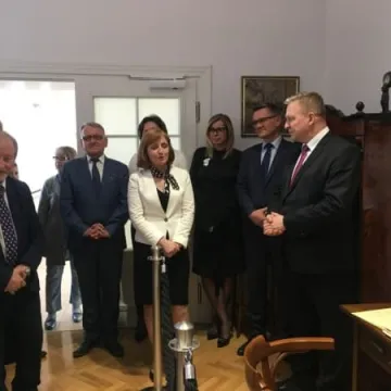 Otwarcie Gabinetu Stanisława Sankowskiego w Muzeum w Radomsku