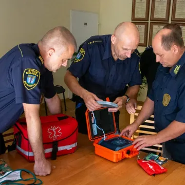 Bełchatów: strażnicy szkolą się z pierwszej pomocy