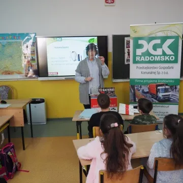 Działania PGK w przedszkolach i szkołach