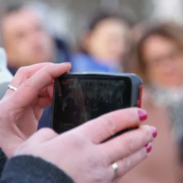 Radomsko: Wiec solidarności z Ukrainą