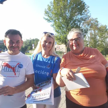 Krzysztof Ciecióra rozpoczął kampanię w terenie