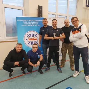 Służby mundurowe rywalizowały w hali sportowej