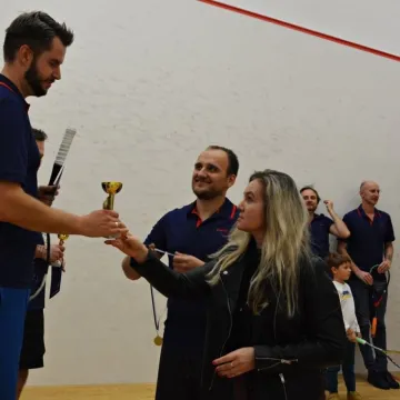 Tomasz Kowalski mistrzem Powiatu Radomszczańskiego w Squashu