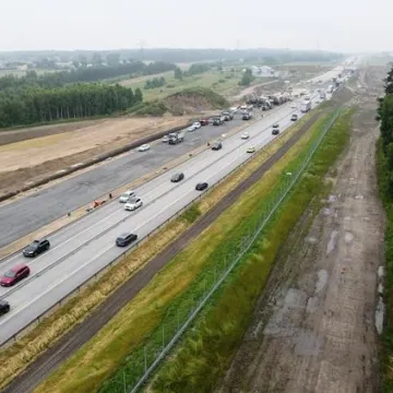 Jak postępują prace na budowie odcinka „D” autostrady A1?