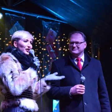 Miejska wigilia na placu 3 Maja