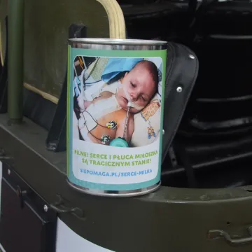 Zbierali pieniądze dla Miłoszka