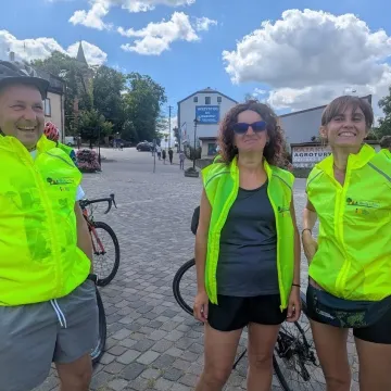 Rowerzyści odkrywali uroki regionu między Wartą, a Pilicą