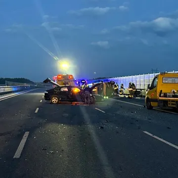 Tragiczny wypadek na A1. Nie żyje 68-letni pasażer