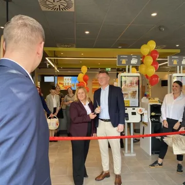 Tłumy na otwarciu McDonald’s w Radomsku