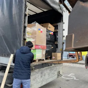 Drugi transport darów dotarł do Równego