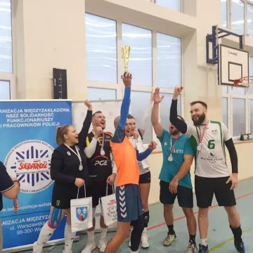 Służby mundurowe rywalizowały w hali sportowej