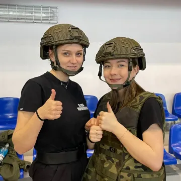 Uczniowie klas mundurowych z Radomska uczestniczyli w manewrach WOT