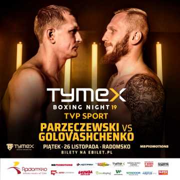 Tymex Boxing Night 19. Gala boksu odbędzie się w Radomsku!