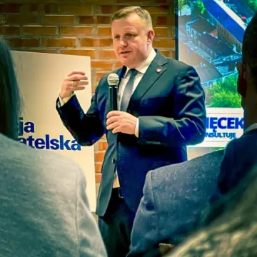 Łukasz Więcek zaprosił mieszkańców i ekspertów. Rozmawiali o programie dla miasta