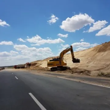 Postęp prac przy budowie autostrady A1
