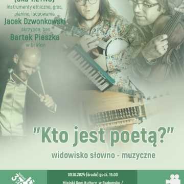 Festiwal 3xRóżewicz: Widowisko słowno-muzyczne pt. „Kto jest poetą?”