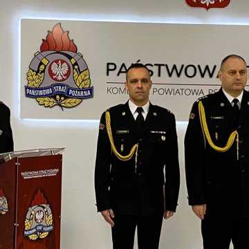 [WIDEO] Artur Bartosik został Komendantem Powiatowym PSP w Radomsku