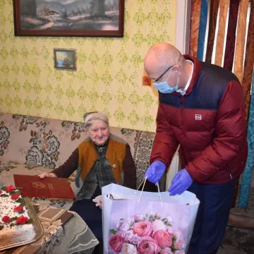 100. urodziny mieszkanki gminy Kamieńsk