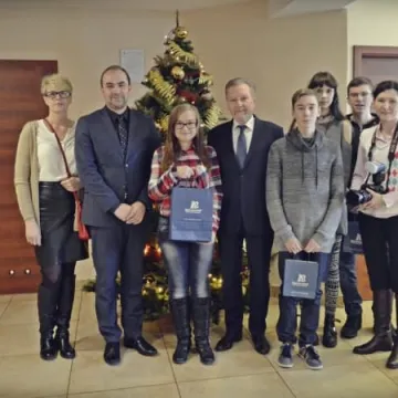 Uczniowie nagrodzeni za e-kartki