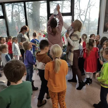 Mikołajki w bibliotece w Radomsku