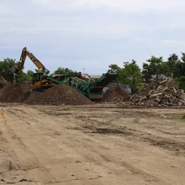 Jak postępują prace na „Gliniankach” w Radomsku?