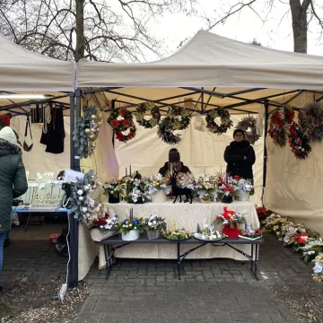 Plac 3 Maja w Radomsku zamienił się w świąteczne miasteczko