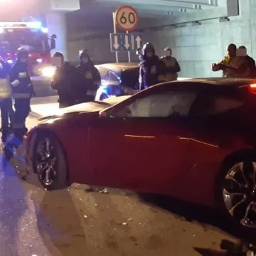 Karambol na DK1 w okolicach Radomska