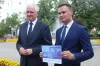 Jarosław Gowin i Krzysztof Ciecióra odwiedzili Radomsko
