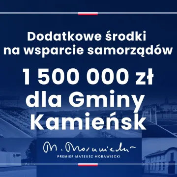 Blisko 48 mln złotych dla samorządów z powiatu radomszczańskiego