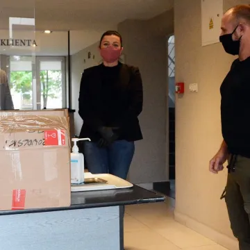 Przyłbice od przedsiębiorcy