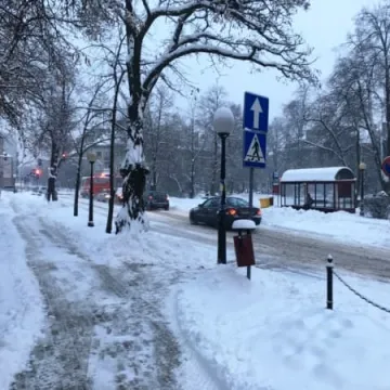 Sypnęło śniegiem. Akcja zima w Radomsku
