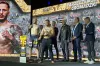 Ceremonia ważenia zawodników przed Tymex Boxing Night 22 w Radomsku