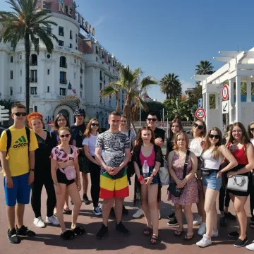 Staż na Lazurowym Wybrzeżu uczniów Ekonomika dobiega końca