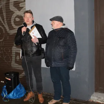 Wolne media, wolni ludzie. Protest w Radomsku