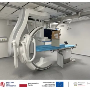 Nowy angiograf w szpitalu. Montaż dobiega końca