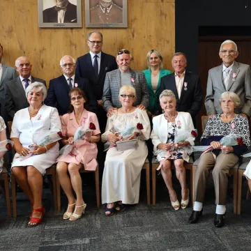 Medale prezydenta RP dla ośmiu par z Radomska