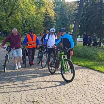 Rowerowa sztafeta członków RdR na Jasną Górę