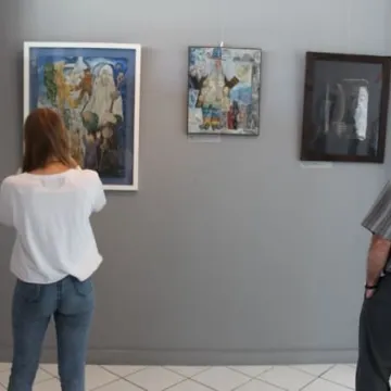 Spotkanie z Jerzym Przybyłem na finisażu wystawy „Rok Słowiański”