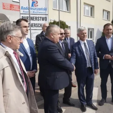 Spotkanie samorządowców z Markiem Belką