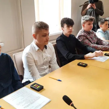 Obrady Dziecięcej Sesji Rady Gminy Ładzice