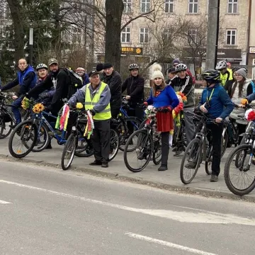 Rowerzyści z Radomska pożegnali zimę