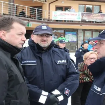 Minister Błaszczak o zimowym bezpieczeństwie