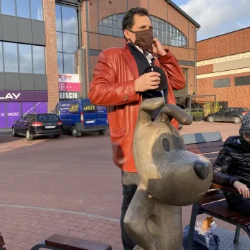 Można już się fotografować z Reksiem