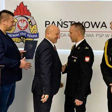 [WIDEO] Artur Bartosik został Komendantem Powiatowym PSP w Radomsku