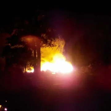 [FOTO] Ogromny pożar w Słostowicach. Spaliła się restauracja Krywań