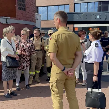 Radomszczanie spacerowali śladami Straży Pożarnej