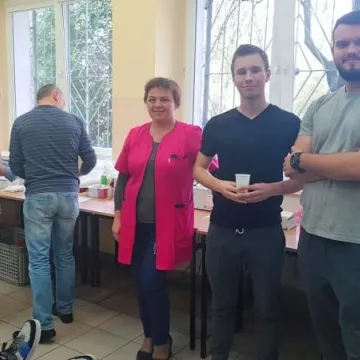 Oddali krew dla Janusza Kamińskiego