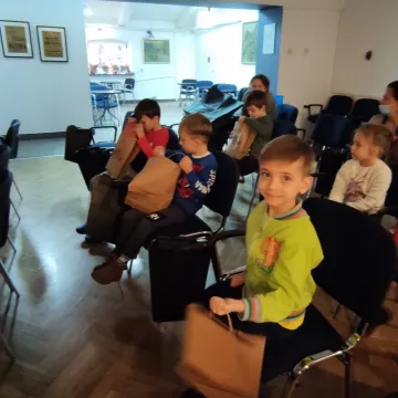 Mikołajki w bibliotece w Radomsku